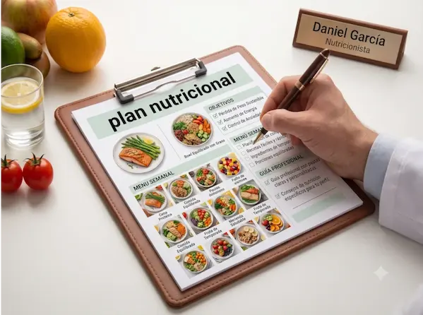 Plan nutricional personalizado - Daniel García Nutricionista
